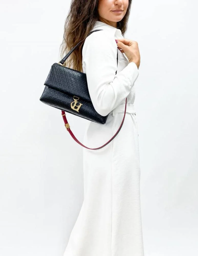 Marbella Italian Leather Shoulder Bag